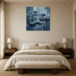 Premium Wall Art Kare Html Edition – MUSIC2806016 showcased in an elegant minimalist interior