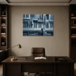 Premium Wall Art Yatay Html Edition – MUSIC2806039 displayed in a contemporary gallery-inspired room