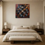 Premium Wall Art Kare Html Edition – MUSIC2806061 showcased in an elegant minimalist interior