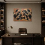 Premium Wall Art Yatay Html Edition – MUSIC2806064 displayed in a contemporary gallery-inspired room