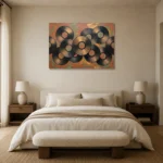 Premium Wall Art Yatay Html Edition – MUSIC2806064 showcased in an elegant minimalist interior
