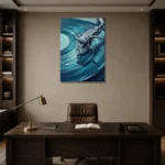 Premium Wall Art Dikey Html Edition – MUSIC2806068 displayed in a contemporary gallery-inspired room