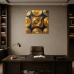 Premium Wall Art Kare Html Edition – MUSIC2806072 displayed in a contemporary gallery-inspired room