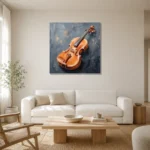 Premium Wall Art Kare Html Edition – MUSIC2806088 styled in a refined neutral interior