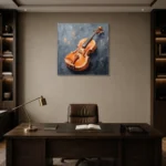 Premium Wall Art Kare Html Edition – MUSIC2806088 displayed in a contemporary gallery-inspired room