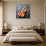 Premium Wall Art Kare Html Edition – MUSIC2806088 showcased in an elegant minimalist interior