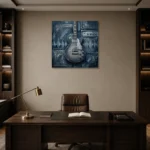 Premium Wall Art Kare Html Edition – MUSIC2806097 displayed in a contemporary gallery-inspired room
