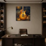 Premium Wall Art Kare Html Edition – MUSIC2806106 displayed in a contemporary gallery-inspired room