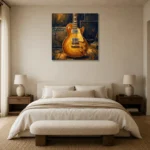 Premium Wall Art Kare Html Edition – MUSIC2806106 showcased in an elegant minimalist interior