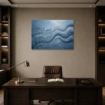 Premium Wall Art Yatay Html Edition – MUSIC2806109 displayed in a contemporary gallery-inspired room