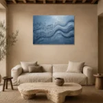 Premium Wall Art Yatay Html Edition – MUSIC2806109 presented in a sophisticated home setting