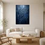 Premium Wall Art Dikey Html Edition – MUSIC2806112 styled in a refined neutral interior