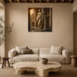 Premium Wall Art Kare Html Edition – NUDE0826088 presented in a sophisticated home setting