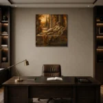 Premium Wall Art Kare Html Edition – NUDE0826089 displayed in a contemporary gallery-inspired room