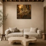Premium Wall Art Kare Html Edition – NUDE0826089 presented in a sophisticated home setting