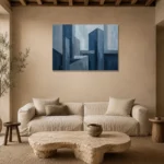 Premium Wall Art Yatay Html Edition – OFFICEWALL2806001 presented in a sophisticated home setting