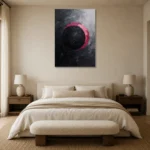 Premium Wall Art Dikey Html Edition – OFFICEWALL2806006 showcased in an elegant minimalist interior
