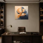 Premium Wall Art Kare Html Edition – OFFICEWALL2806007 displayed in a contemporary gallery-inspired room