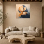 Premium Wall Art Kare Html Edition – OFFICEWALL2806007 presented in a sophisticated home setting