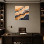 Premium Wall Art Kare Html Edition – OFFICEWALL2806008 displayed in a contemporary gallery-inspired room