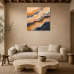 Premium Wall Art Kare Html Edition – OFFICEWALL2806008 presented in a sophisticated home setting