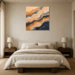 Premium Wall Art Kare Html Edition – OFFICEWALL2806008 showcased in an elegant minimalist interior
