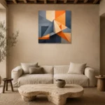 Premium Wall Art Kare Html Edition – OFFICEWALL2806009 presented in a sophisticated home setting