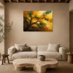 Premium Wall Art Yatay Html Edition – OFFICEWALL2806010 presented in a sophisticated home setting