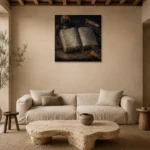 Premium Wall Art Kare Html Edition – OFFICEWALL2806017 presented in a sophisticated home setting