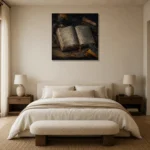 Premium Wall Art Kare Html Edition – OFFICEWALL2806017 showcased in an elegant minimalist interior