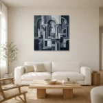 Premium Wall Art Kare Html Edition – OFFICEWALL2806025 styled in a refined neutral interior