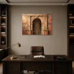Premium Wall Art Yatay Html Edition – OFFICEWALL2806037 displayed in a contemporary gallery-inspired room