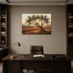 Premium Wall Art Yatay Html Edition – OFFICEWALL2806038 displayed in a contemporary gallery-inspired room