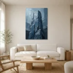 Premium Wall Art Dikey Html Edition – OFFICEWALL2806040 styled in a refined neutral interior