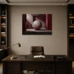 Premium Wall Art Yatay Html Edition – OFFICEWALL2806046 displayed in a contemporary gallery-inspired room