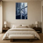 Premium Wall Art Dikey Html Edition – OFFICEWALL2806049 showcased in an elegant minimalist interior