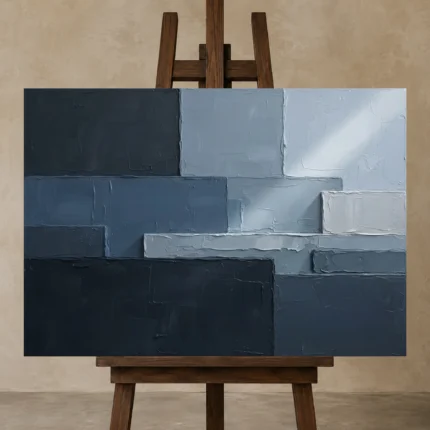Premium Wall Art Yatay Html Edition – OFFICEWALL2806056 displayed on a studio easel