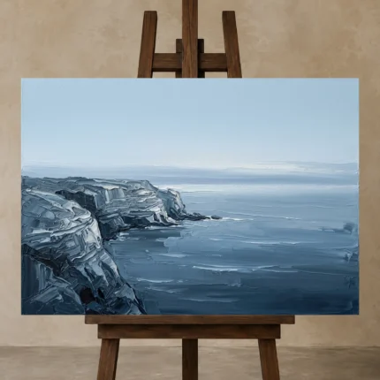 Premium Wall Art Yatay Html Edition – OFFICEWALL2806064 displayed on a studio easel
