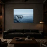 Premium Wall Art Yatay Html Edition – OFFICEWALL2806064 shown in a warm modern interior