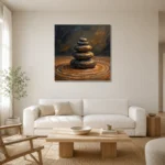 Premium Wall Art Kare Html Edition – OFFICEWALL2806070 styled in a refined neutral interior