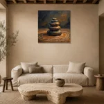Premium Wall Art Kare Html Edition – OFFICEWALL2806070 presented in a sophisticated home setting