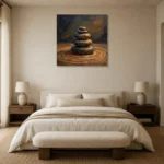 Premium Wall Art Kare Html Edition – OFFICEWALL2806070 showcased in an elegant minimalist interior
