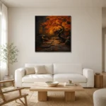 Premium Wall Art Kare Html Edition – OFFICEWALL2806071 styled in a refined neutral interior