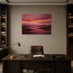 Premium Wall Art Yatay Html Edition – OFFICEWALL2806074 displayed in a contemporary gallery-inspired room