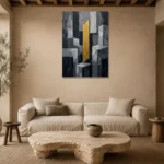 Premium Wall Art Dikey Html Edition – OFFICEWALL2806077 presented in a sophisticated home setting