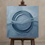 Premium Wall Art Kare Html Edition – OFFICEWALL2806081 displayed on a studio easel