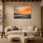 Premium Wall Art Yatay Html Edition – OFFICEWALL2806082 presented in a sophisticated home setting