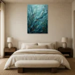 Premium Wall Art Dikey Html Edition – OFFICEWALL2806087 showcased in an elegant minimalist interior