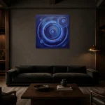 Premium Wall Art Kare Html Edition – OFFICEWALL2806090 shown in a warm modern interior
