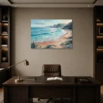 Premium Wall Art Yatay Html Edition – OFFICEWALL2806091 displayed in a contemporary gallery-inspired room